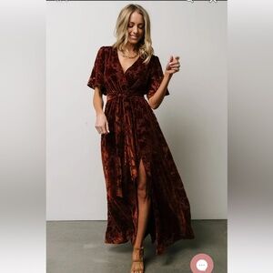 Baltic Born Uma Velvet Maxi Dress